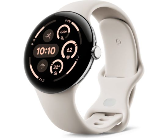 Smartwatch Google Pixel Watch 3 45mm Wifi Silver/Porc LF