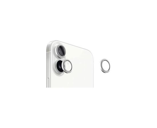 Evelatus Apple  iPhone 16 / 16 Plus Camera Lens Protector Armor White