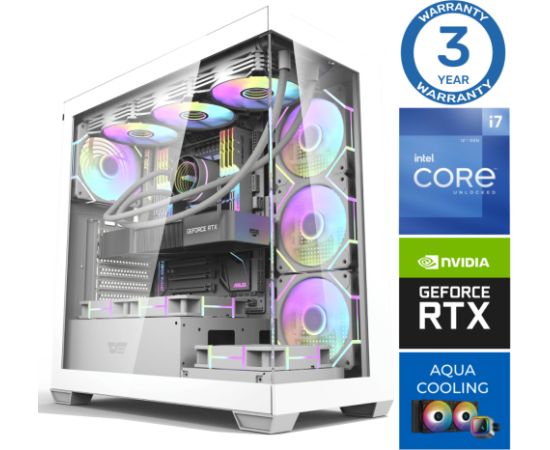 INTOP AQUA i7-14700F 32GB DDR5 1TB SSD M.2 NVME RTX5060Ti 16GB no-OS