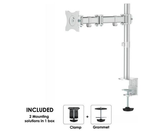 Newstar MONITOR ACC DESK MOUNT/10-30" NM-D135SILVER NEOMOUNTS