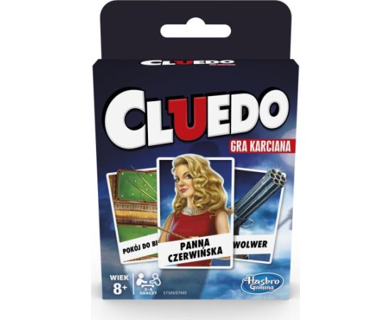 Hasbro Gra karciana Cluedo (E7589)