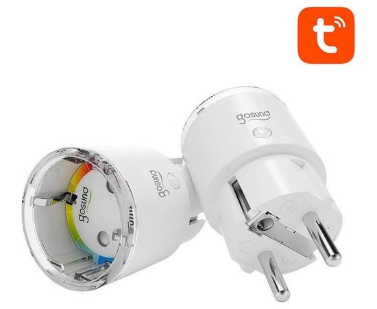 Smart kontaktilgzdas WiFi Gosund EP2, 2 gb.10A Tuya