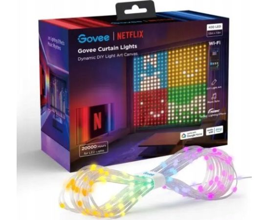 Govee H70BC Curtain Light Netflix Co-branding Version | LED | Wi-Fi, Bluetooth
