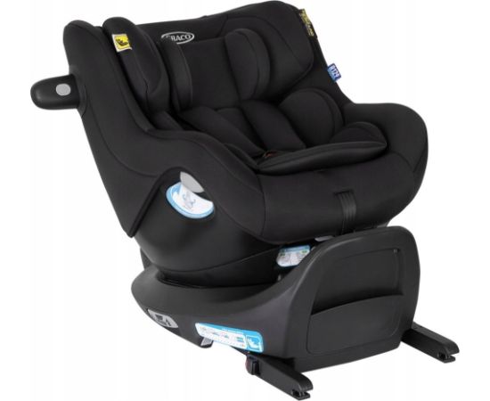 Bērnu auto sēdeklis Graco TURN2ME DLX R129 MIDNIGHT - ISO FIX