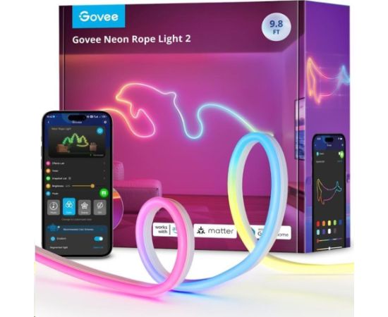Govee Neon 2 MATTER LED LENTA (3m) - RGBIC