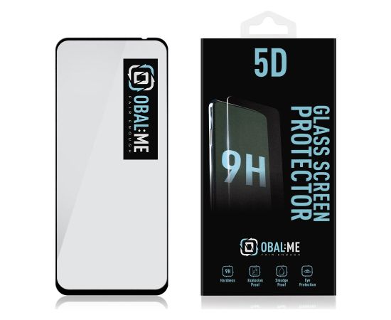 OBAL:ME 5D Glass Screen Protector for Infinix Hot 40 Pro Black