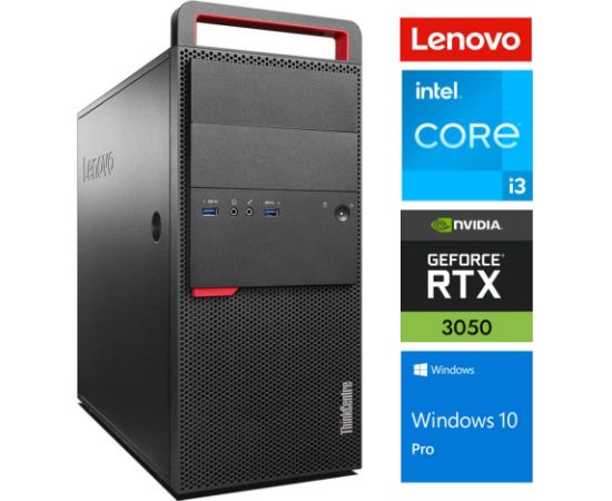 Lenovo M800 Tower i3-6100 64GB 128SSD RTX3050 6GB WIN10Pro