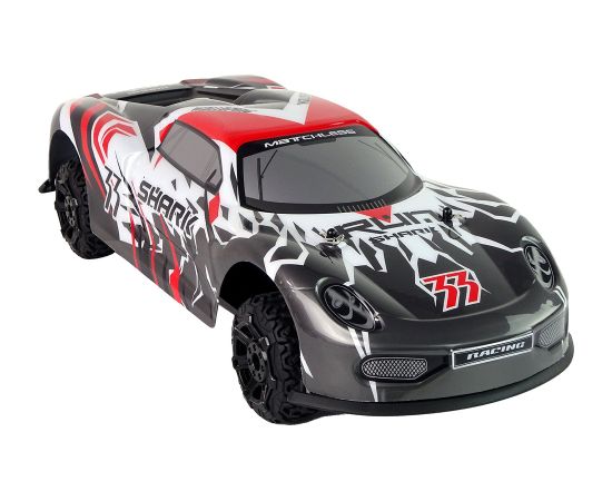 Leantoys Sports Car R/C 1:8 Gray White