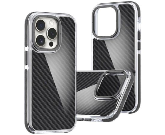 Mocco Acrylic Carbon Back Case Aizsargapvalks priekš Samsung Galaxy S25 Ultra