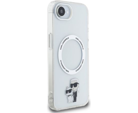 Karl Lagerfeld IML Karl and Choupette MagSafe Case Чехол для Apple iPhone 16e