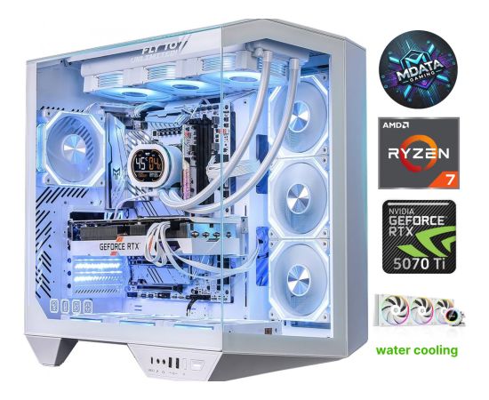 MDD ArcticX Pro Ryzen 7 7800X3D 64GB 1TB SSD RTX 5070Ti Windows 11