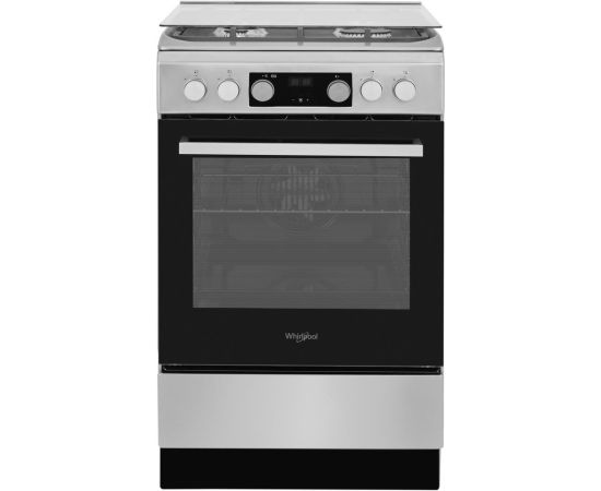 Whirlpool WS5G8CHX/E Gāzes plīts 50cm Inox