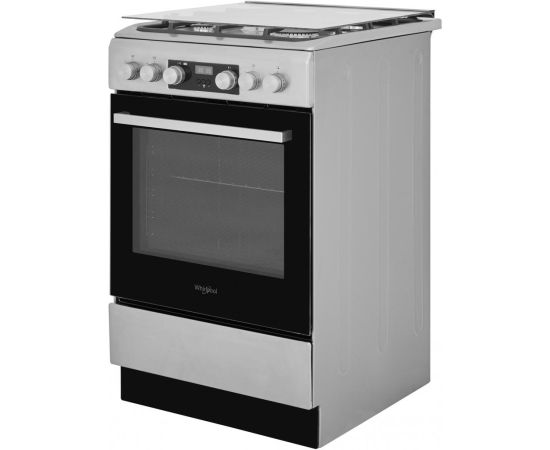 Whirlpool WS5G8CHX/E Gāzes plīts 50cm Inox