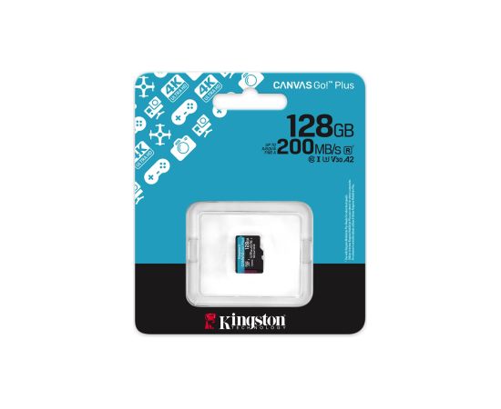 KINGSTON microSDXC Canvas Go Plus 128GB
