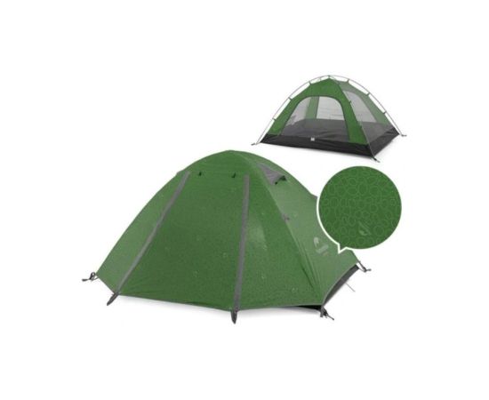 Tent NATUREHIKE P-SERIES 4 UV NH18Z044-P FOREST GREEN Green