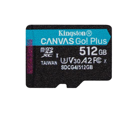 KINGSTON microSDXC Canvas Go Plus 512GB