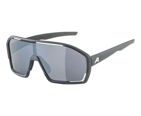 Okulary ALPINA BONFIRE kolor MIDNIGHT-GREY MATT szkło BLACK MIRROR Cat.3 FOGSTOP