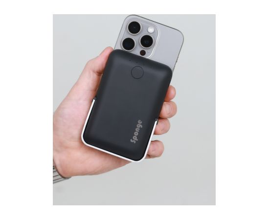 Sponge  Energy Magnetic 10000 Black (10000mAh) Wireless 15 W