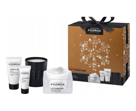 FILORGA SET (LIFT DESIGNER 7ML + LIFT STRUCTURE 50ML + SLEEP&LIFT 15ML + SCENTED CANDLE)