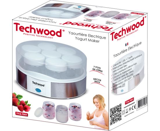 Techwood elektr. jogurtimasin TYA-7001