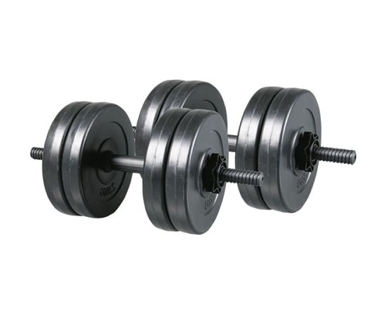 Energetic Body Hanteļu kompl. 20kg(2X10kg.) ar cementa pild. EB
