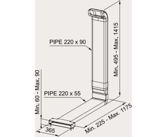 Faber RECYCLING KIT / Front recycling version / plinth min.60H GALILEO STRIPES / GALILEO SLIM