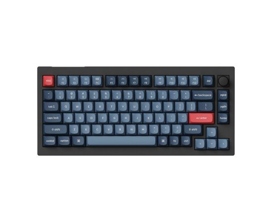 Keychron V1 MAX 75% Bezvadu Mehāniskā Tastatūra / Red Switch