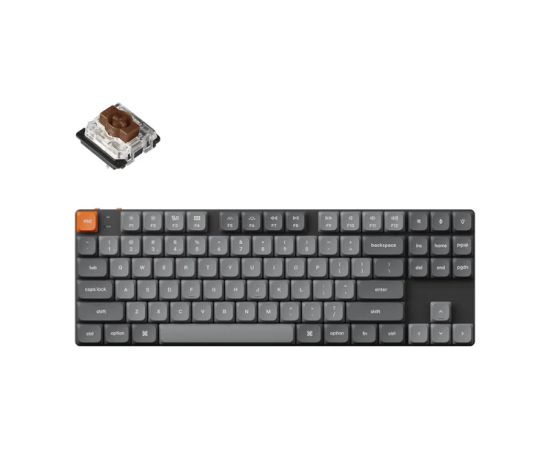 Keychron K1 Max 80% TKL Механическая клавиатура / Brown Switch