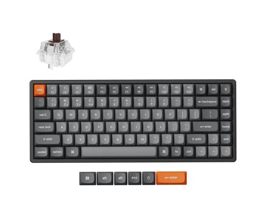 Keychron K2 Max 75% Bezvadu Mehāniskā Tastatūra / Brown Switch