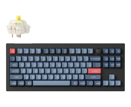 Keychron V3 MAX 80% TKL Mehāniskā tastatūra