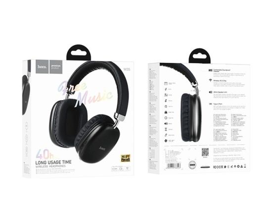 Hoco W35 Wireless Bluetooth In-Ear Headset Black