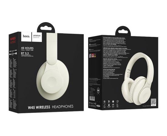Hoco W45 Enjoy Wireless Bluetooth In-Ear Headset White