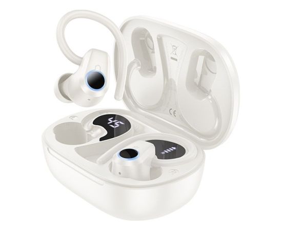 Hoco EQ8 Pure Joy Headset Wireless In-Ear Calls/Music Bluetooth White