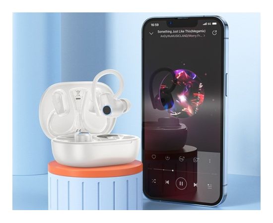 Hoco EQ8 Pure Joy Headset Wireless In-Ear Calls/Music Bluetooth White