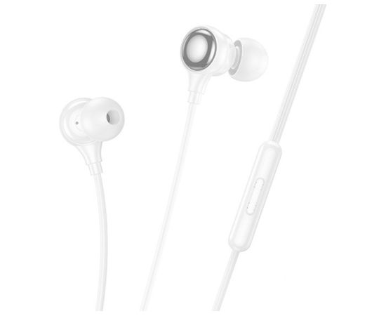 Hoco M116 Benevolent Wired Headset White