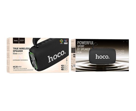 HOCO HC25 Radiante Portable Speaker Blutooth/ FM/ TF card/ USB memory stick/ AUX 2 x 10 W Black