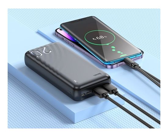 Hoco J123A Powerbank 20 000 mAh Black