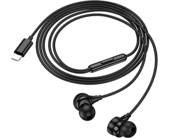 Hoco M116 Benevolent Wired Headset Black
