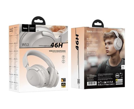 Hoco W53 Tone Headset In-ear Wireless Bluetooth Grey