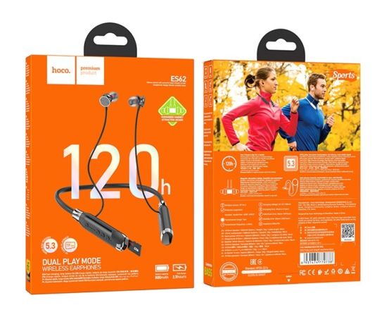 Hoco ES62 Pretty Headset Wireless In-Ear Calls/Music Bluetooth Black