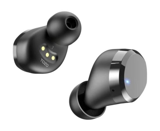 TOZO T12S True Wireless Stereo (TWS) In-Ear USB Type-C Bluetooth Headset Black