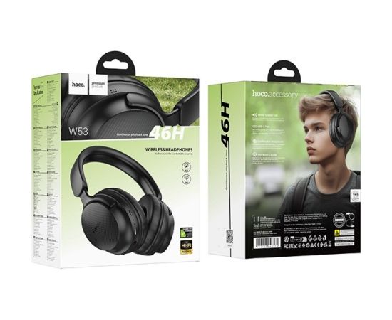 Hoco W53 Tone Headset In-ear Wireless Bluetooth Black