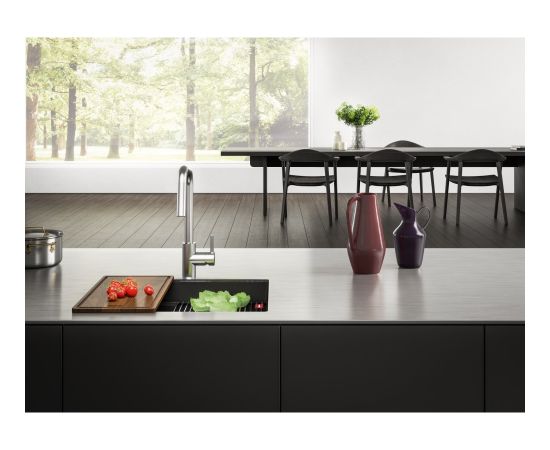 FRANKE Kanon KNG 110-52 black matt sink Кухонные раковины