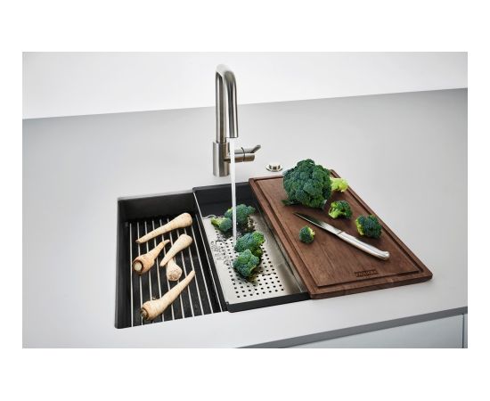 FRANKE Kanon KNG 110-52 black matt sink Кухонные раковины