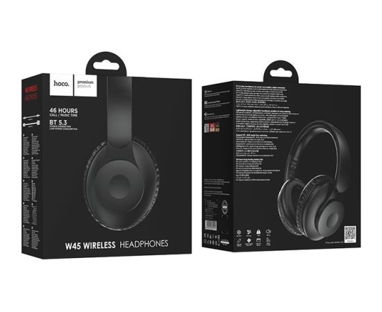 Hoco W45 Enjoy Wireless Bluetooth In-Ear Headset Black