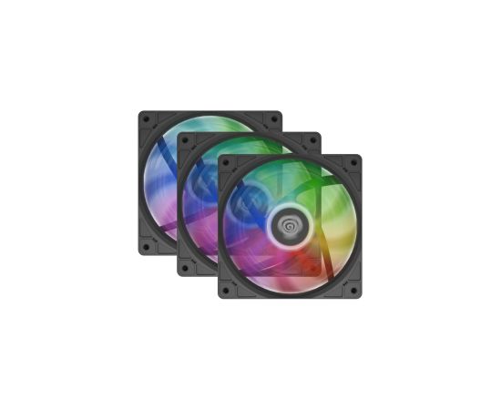 Dzesētājs Genesis OXAL 120 3-pack Black ARGB