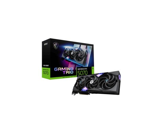 Videokarte MSI GeForce RTX 5070 Gaming Trio OC 12GB GDDR7 DLSS4
