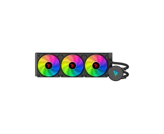 Dzesētājs SAVIO VELOX 360mm ARGB CPU liquid cooler 300W Melns