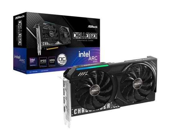 Asrock Intel Arc B580 Challenger 12GB OC Arc A580 GDDR6