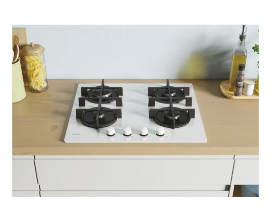 Candy CVG6WW White Built-in 59 cm Gas 4 zone(s)